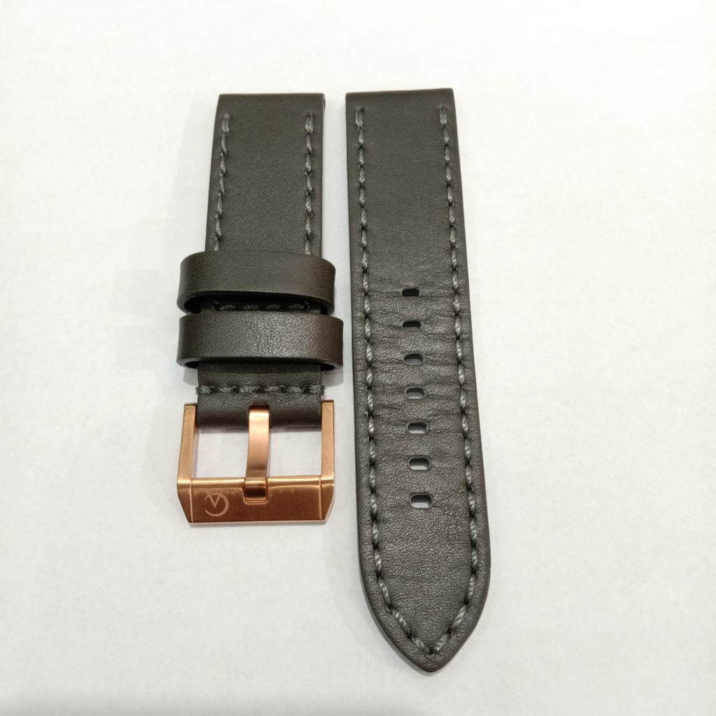 LEATHER / STRAP / TALI KULIT JAM TANGAN ALEXANDRE CHRISTIE 24 MM ORIGINAL