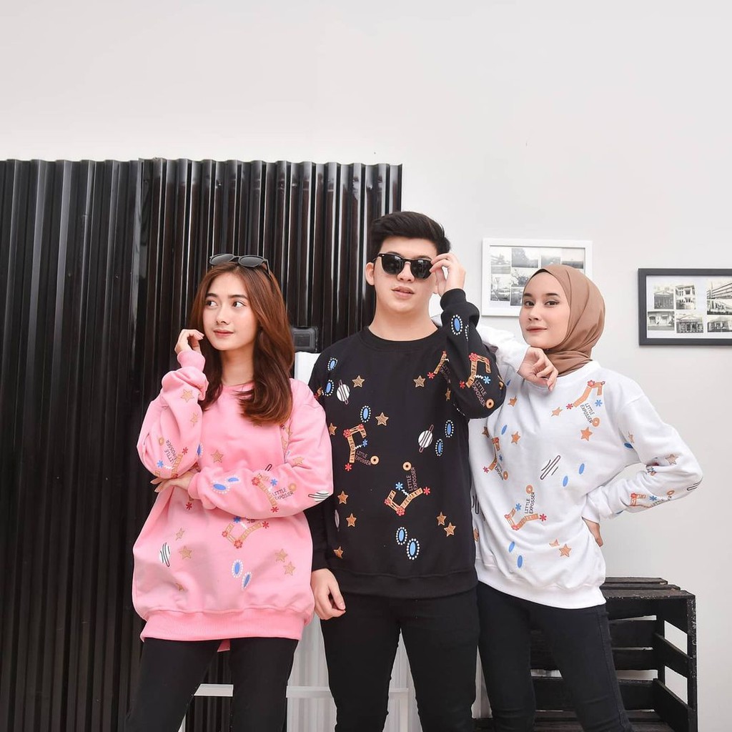 Galaxi Sweater II Pakaian Pria dan wanita II Sweater crawneck