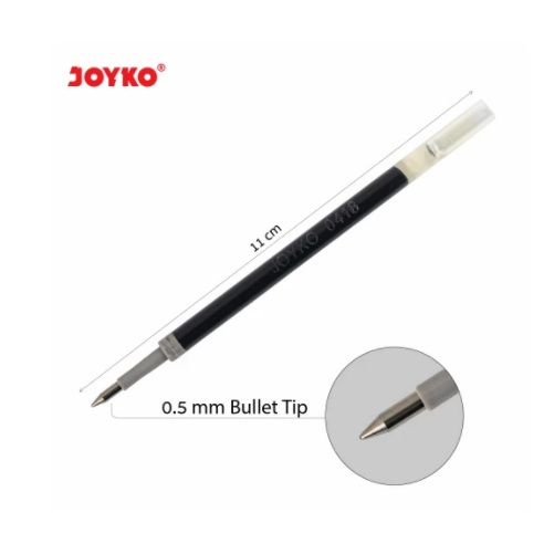 REFILL GEL PEN JOYKO GPR-267 0.5 MM HITAM BISA UNTUK PULPEN / PENA GP-265 MURAH GROSIR GPR267