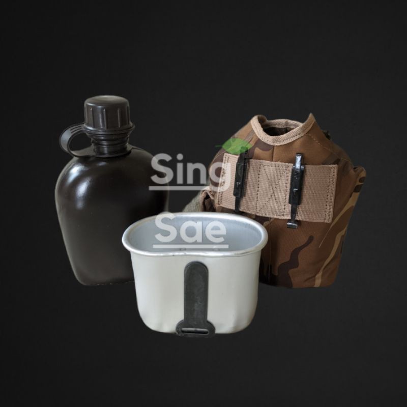 Veples TNI/Peples Jatah TNI/tempat minum TNI/Botol minum TNI/Termos Camping/tempat minum Outdoor