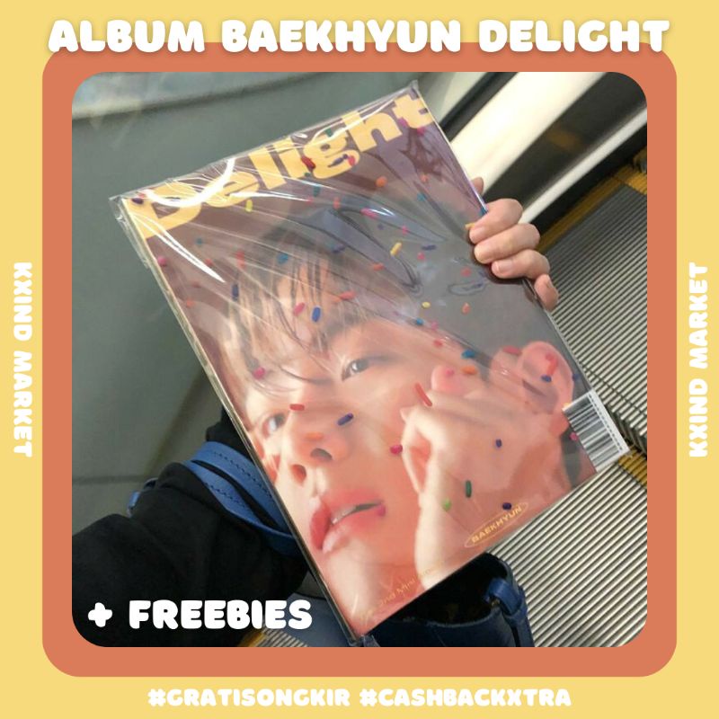 Album Baekhyun EXO Delight / album Delight / album EXO / photocard Exo / PC Baekhyun