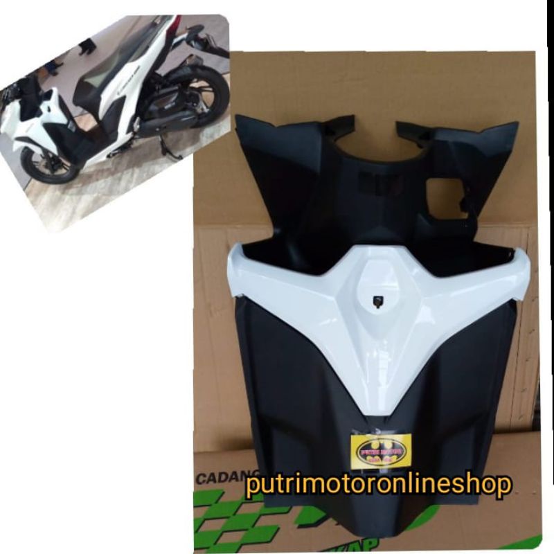 cover dasbor inner dekkontak Vario 125.150 all new 2018.2019.2020 putih