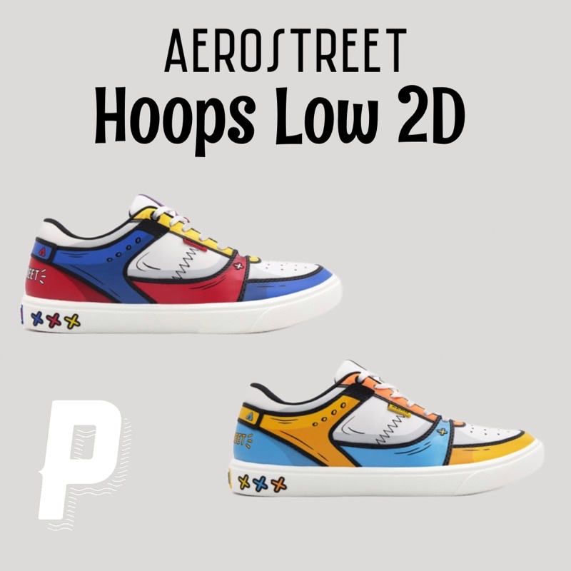 Aerostreet 2D Hoops Low Series // Aerostreet 2DReborn BNIB 100% Original