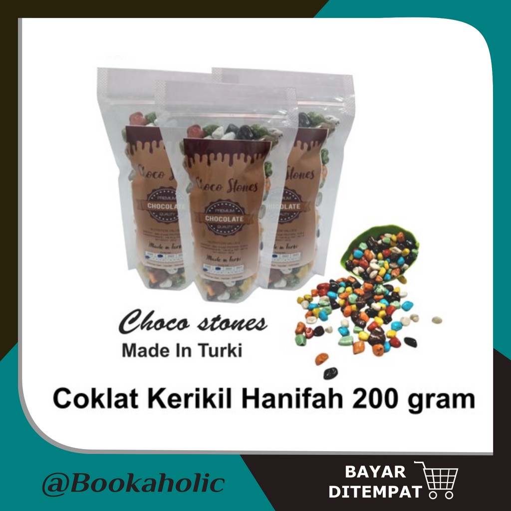 

Coklat Kerikil / Cokelat Batu / Coklat Arab / Chocolate / Choco stones / 200gr / ga bikin ngilu gigi