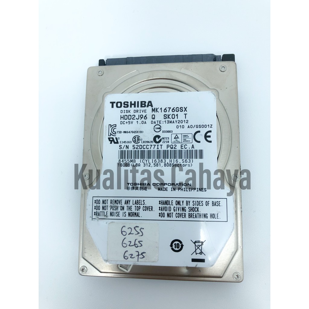 Hard Disk Mesin Fotokopi Canon IRA Advance 6255 6265 dan 6275