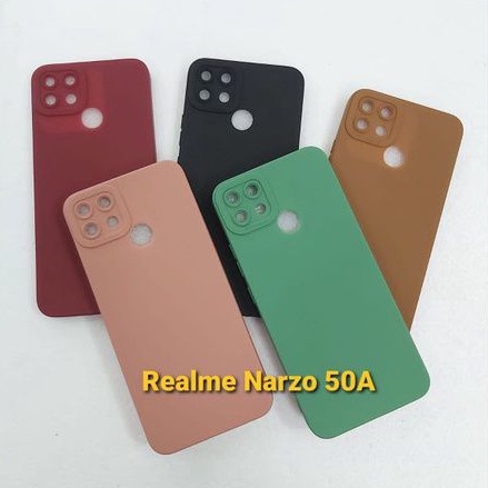 Case ProCamera Soft Matte With Camera Protector 9D Realme C2 C11 C15 Narzo 50A