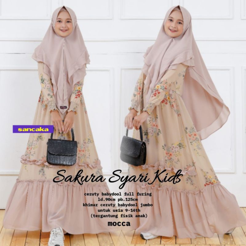 Sakura Syar'i Kids By Sancaka