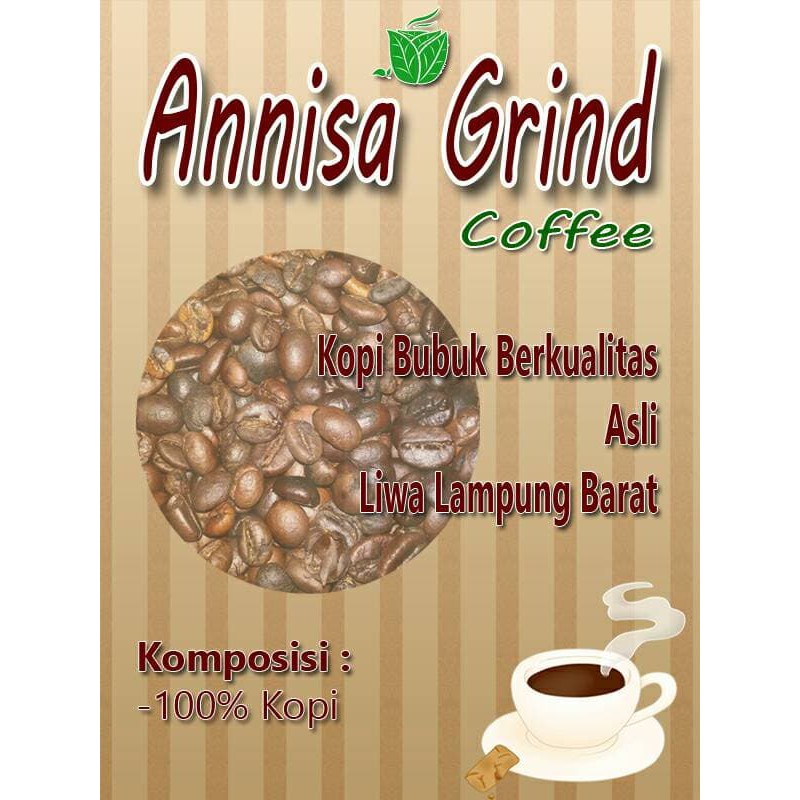 

Annisa Green Coffee - Kopi Lampung Asli (1kg)
