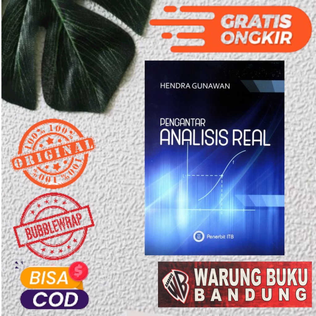 Jual BUKU PENGANTAR ANALISIS REAL - HENDAR GUNAWAN | Shopee Indonesia