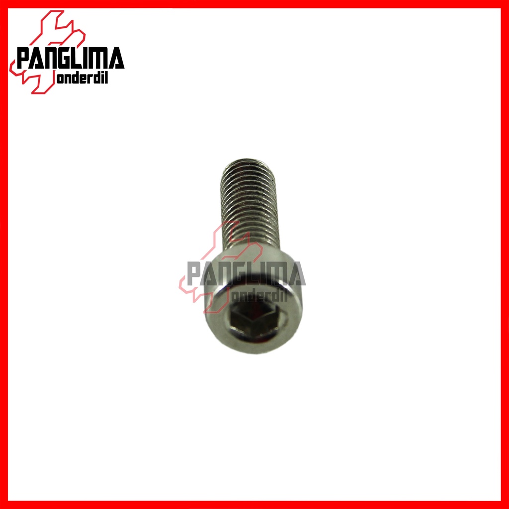 Baut L-L6 M 8 x 25-M8X25-8x25 Kunci-K 5 P-Pitch 1.25 Baud-Bolt