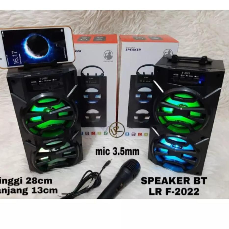 COD >> 214FTR Speaker Bluetooth MH-36BT Gratis Mic Karaoke MH 36BT