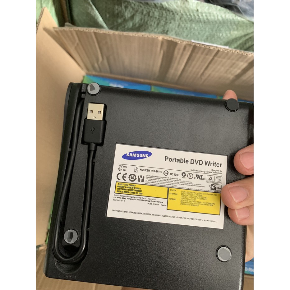 Portable DVD Writer (DVD - RW External) Samsung DVD RW optical drive 2.0