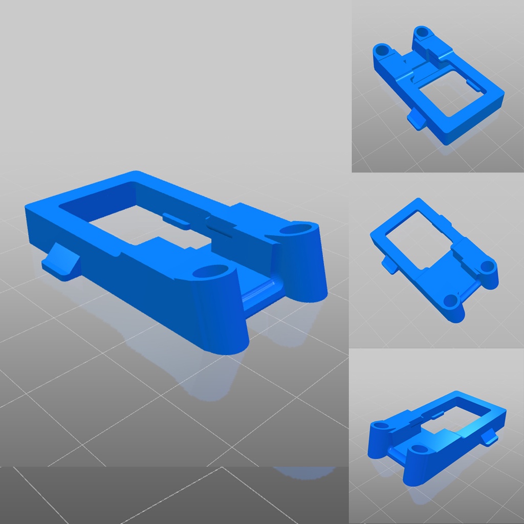 Flywoo Explorer LR4 GPS Beitian BN-220 Mount FPV Drone 3D Print