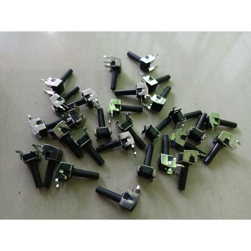 LIMIT SWITCH MICRO ON OFF, TEBAL+/-6x6x5MM ( KUALITAS BAGUS)