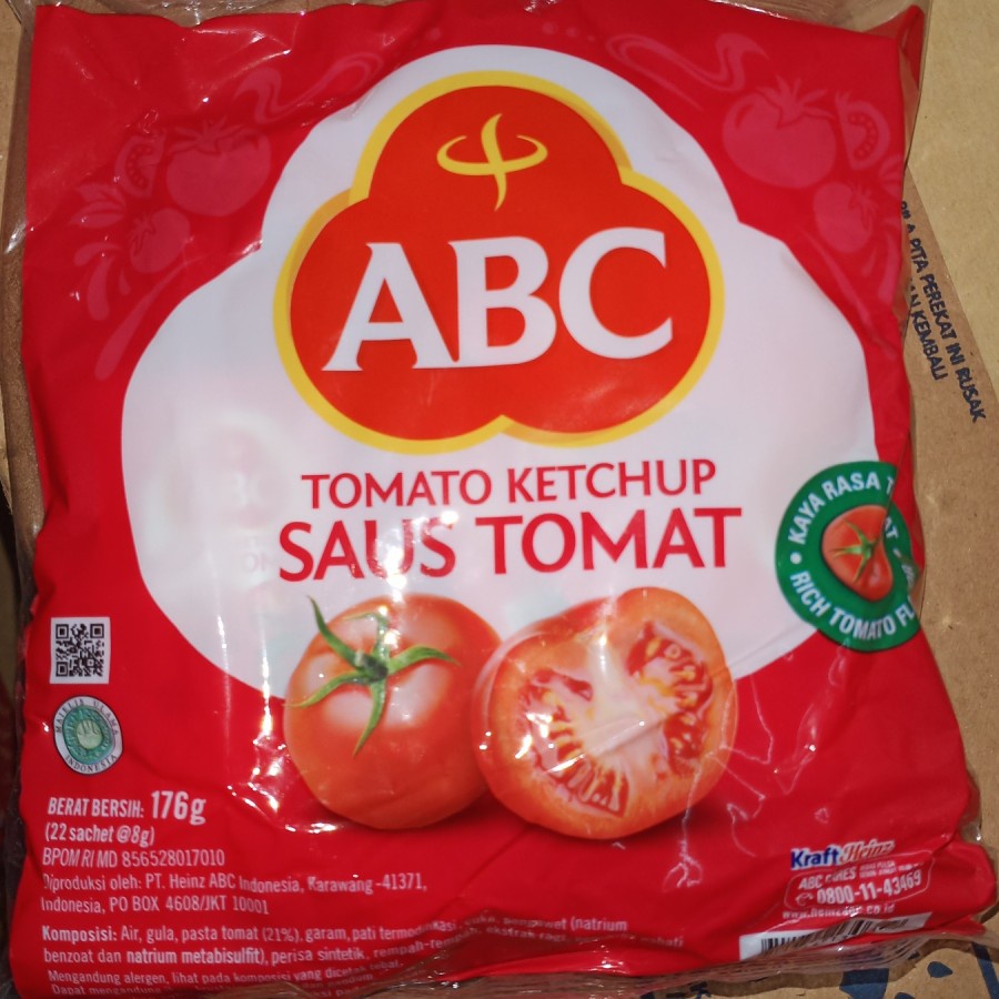 

Sauce Tomato ABC 22Sachet x 8gr