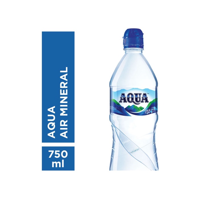 

AQUA Air Mineral Click & Go 750ml x 18 botol (1 box)