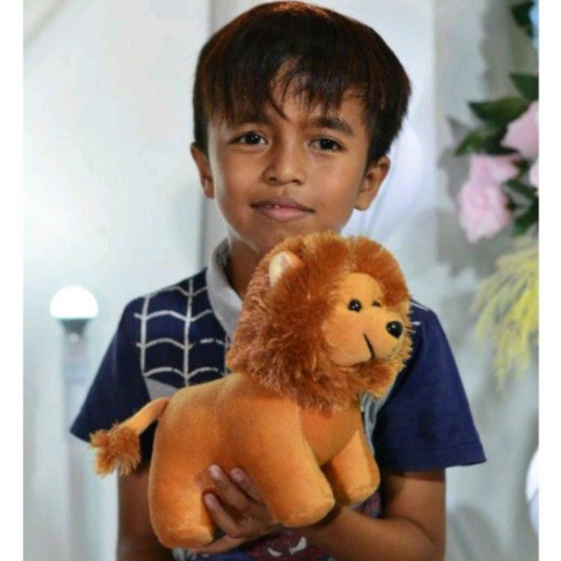 BONEKA SINGA UKURAN S LUCU MURAH