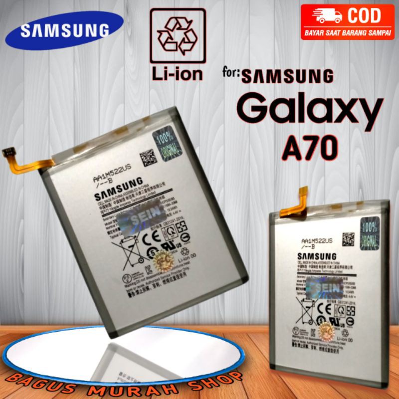 Batre Baterai Battery Samsung Galaxy A70 A705 A705F 2019 Original SEIN / Batrei hp Samsung A70 Ori