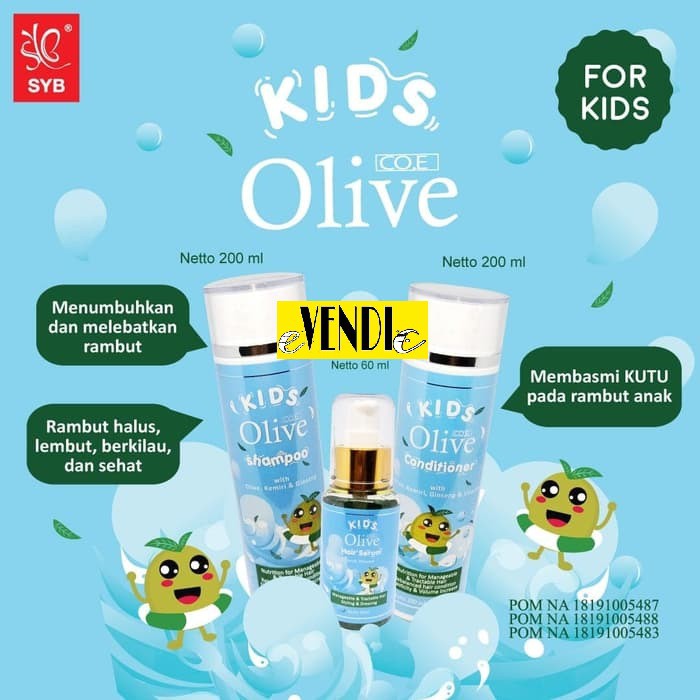 PAKET OLIVE ANAK HAIR TREATMENT KIDS