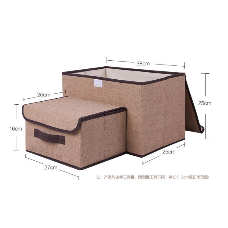 Adda Home - Storage Box Kotak Tempat Penyimpanan Baju Celana Organizer Serbaguna Set 2