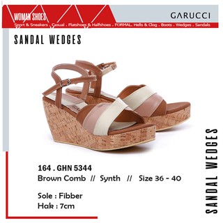 GHN 5344 SANDAL  WEDGES WANITA  MODERN SANDAL  PESTA  GARUCCI 