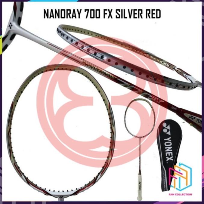TERBARU YONEX NANORAY 700 FX NANO RAY 700 FX RAKET BADMINTON ORIGINAL DSF5415E