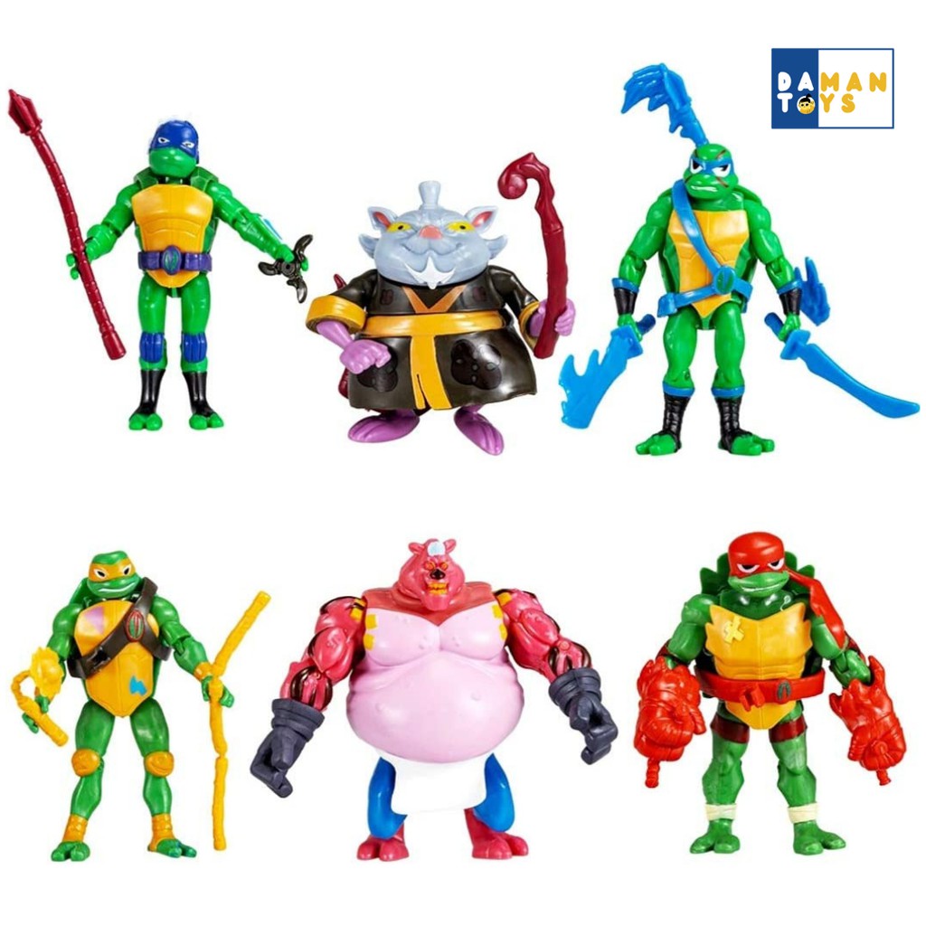Ninja Turtle Kura Kura Ninja Figure Mainan Pajangan Miniatur Hiasan Topper
