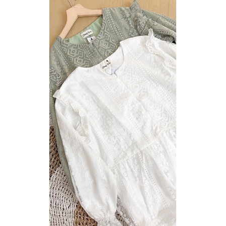 PRE ORDER 14 HARI KERJA ,NAGITA MAXY  (DRESS PUTIH/OFF WHITE)-2