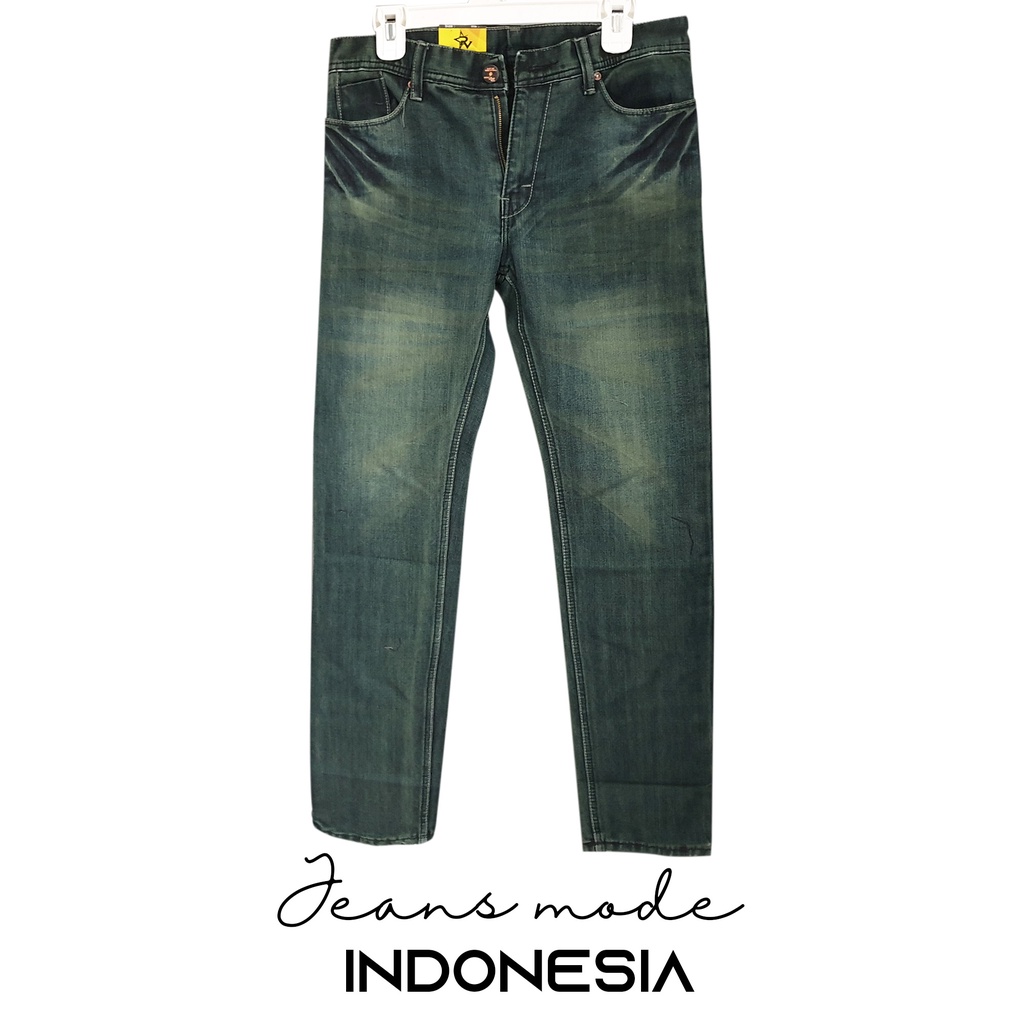 Jeans panjang pria slim original non streach tidak melar quality premium jeans wisker jeans jeans