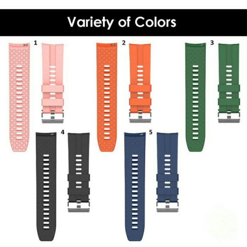 Strap Haylou Solar LS05 LS 05 LS-05 - Strap Replacement Rubber 22mm