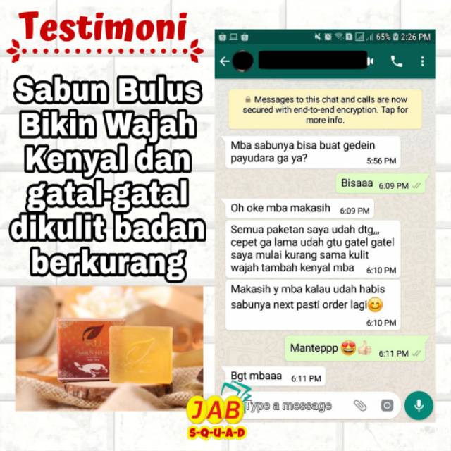 SABUN BULUS SR12 / SABUN BULUS ORIGINAL / HERBAL SOAP BULUS BPOM 60 GRAM