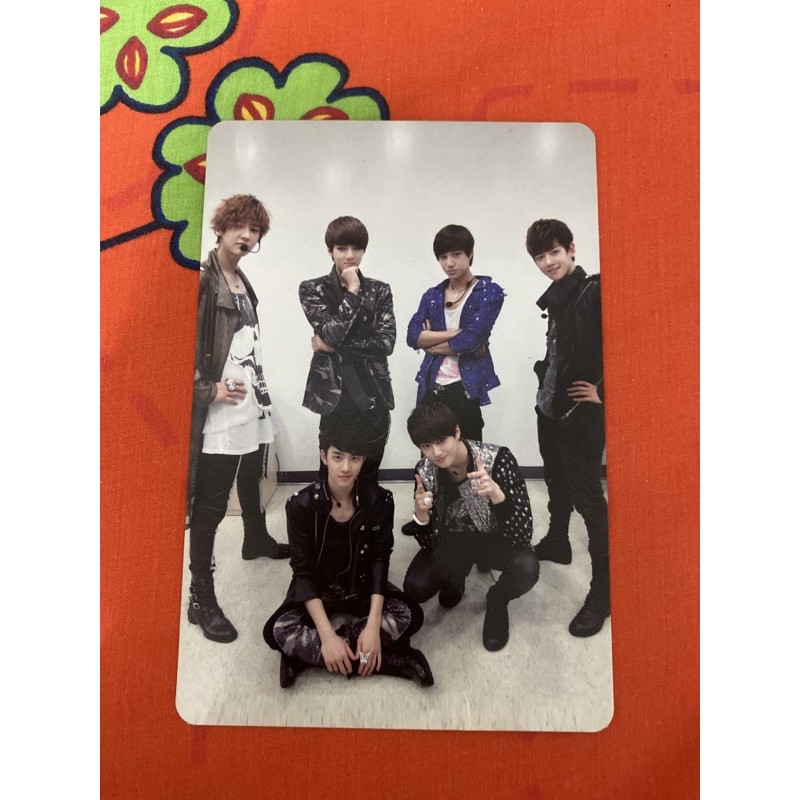 PC Photocard EXO K MAMA Album Suho Baekhyun Chanyeol D.O Kai Sehun