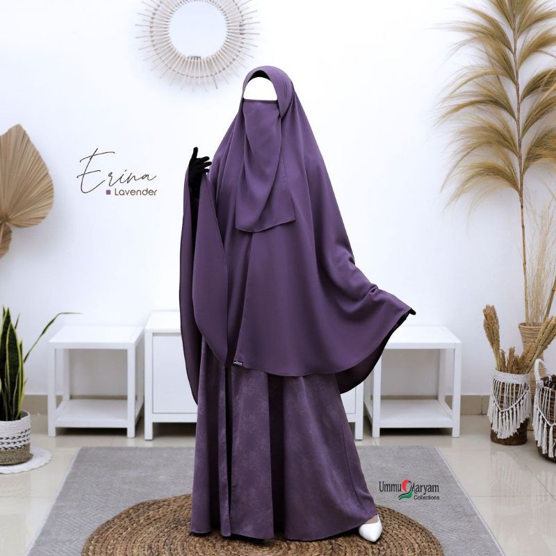 UMMU MARYAM COLLECTION | GAMIS SYARI SET ERINA | GAMIS LEBARAN