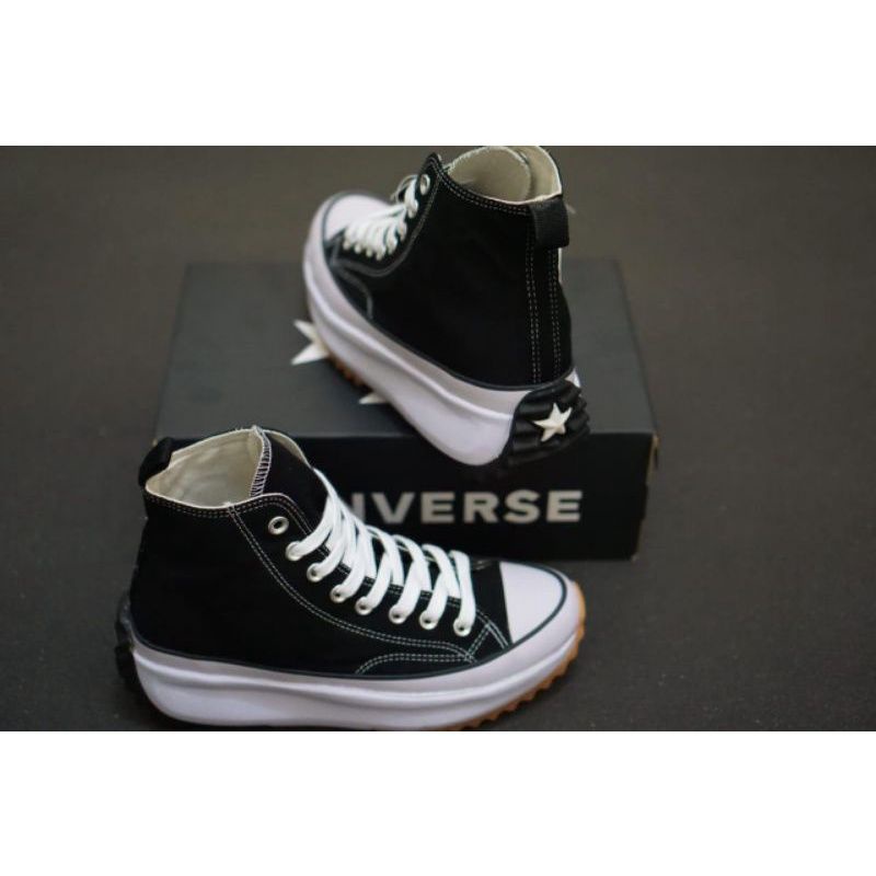 sepatu sneakers wanita allstar tinggi /sepatu tali wanita /sneakers wanita casual /sepatu sekolah pe