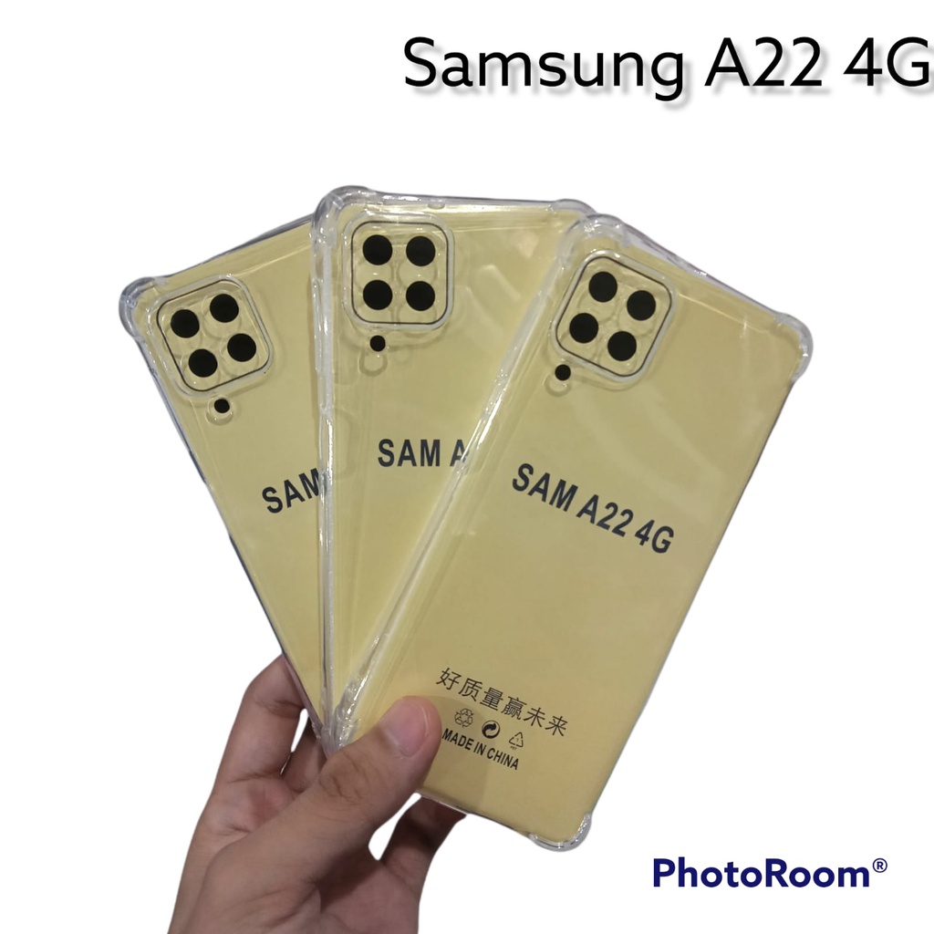 Anti Crack Samsung A22 4G 6.4 inchi SoftCase Samsung A22 4G Jelly Case Tahan Benturan Anti Scratch