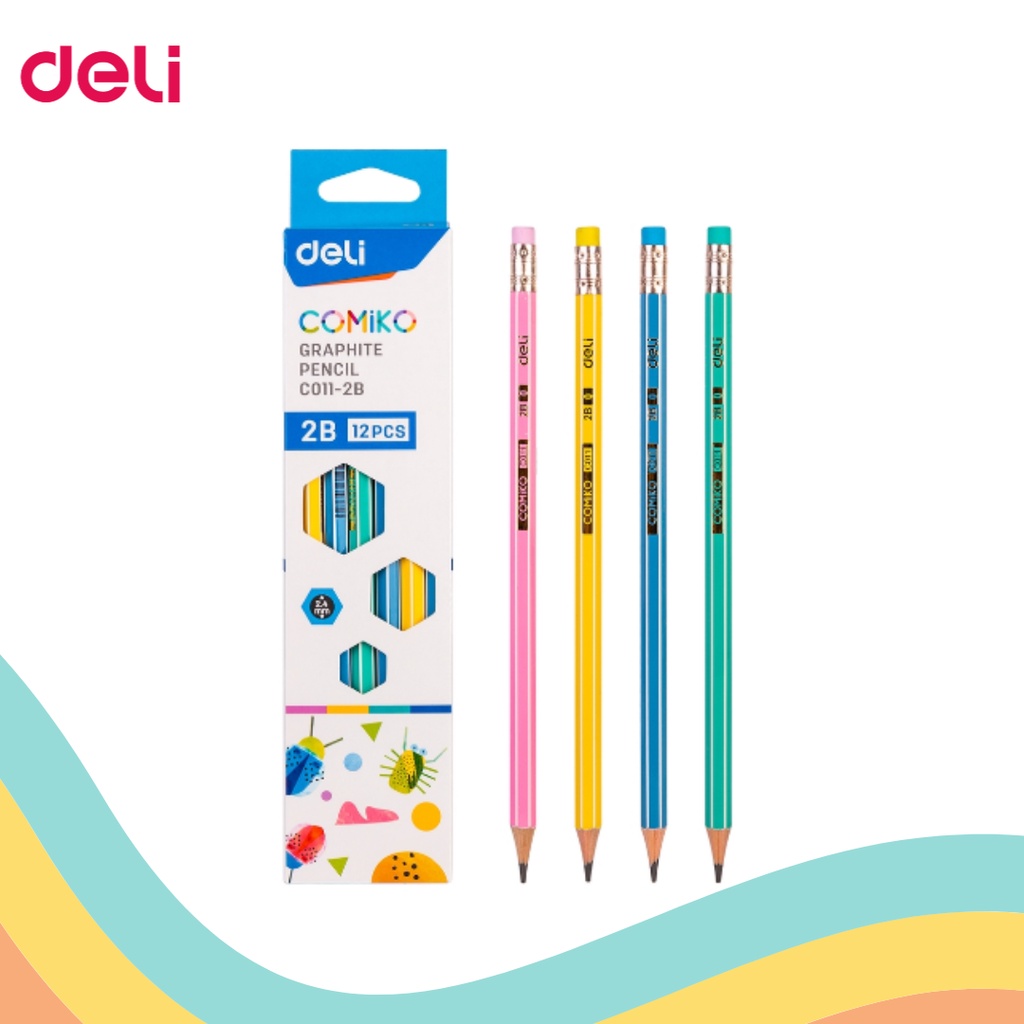 

PENSIL 2B DELI EC-011 (12 PCS)