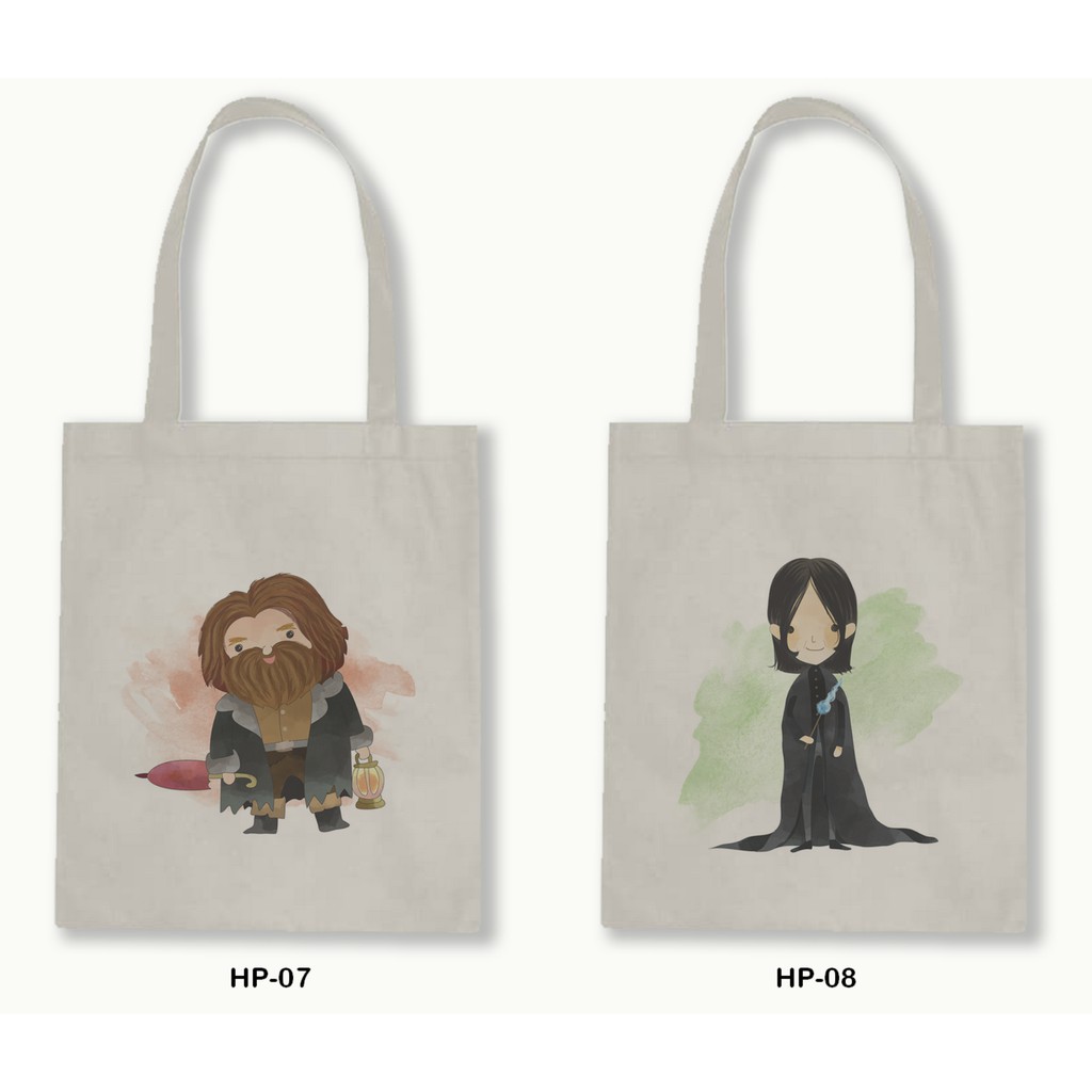 TOTE BAG BLACU 30X40 - HARRY POTTER series.11