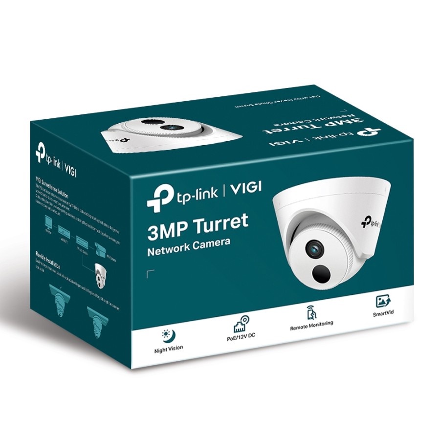 CCTV TP-LINK VIGI C400HP 3MP Turret Network Camera VIGI C400HP-2.8mm