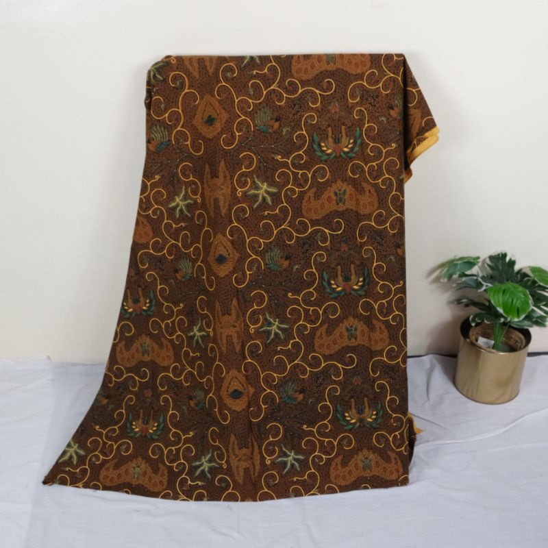 Bahan Batik Printing Kombinasi Colet- Naira Batik