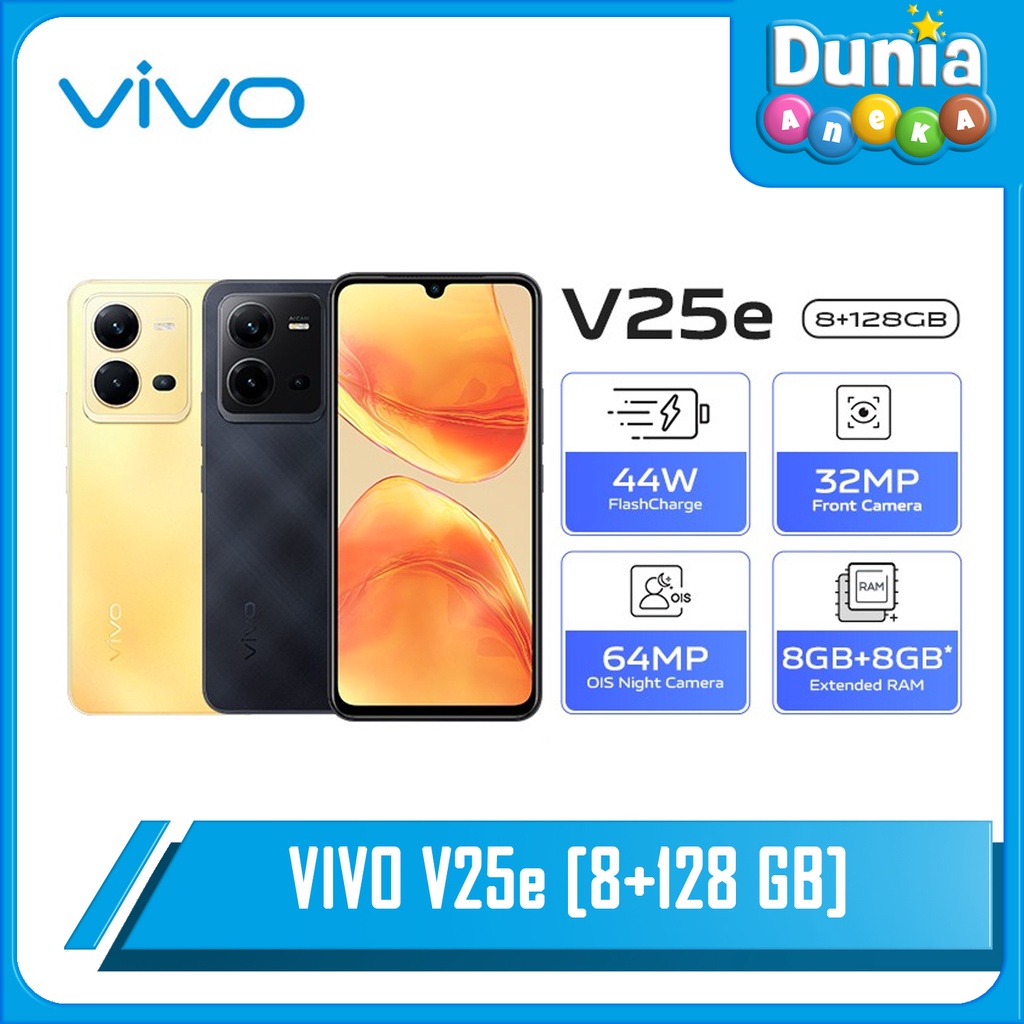 VIVO V25E 8/128GB SMARTPHONE - GARANSI RESMI VIVO INDONESIA