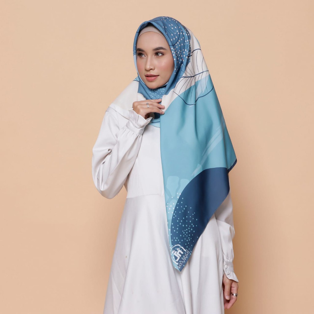 KERUDUNG SEGI EMPAT PRINTING - JILBAB SEGIEMPAT - HIJAB SEGIEMPAT SCARF ANSARA