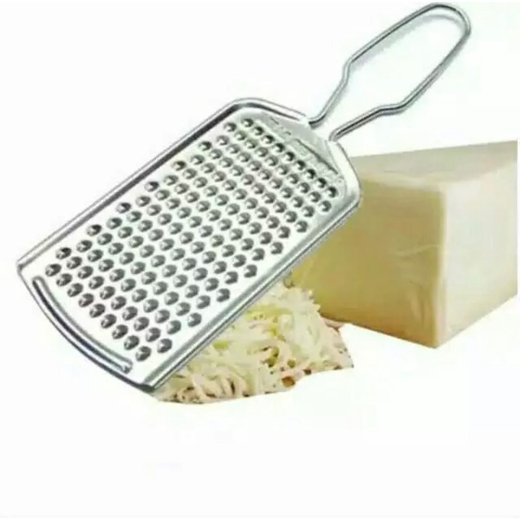 Termurah !!! 3 PCS Parutan Keju Stainless Steel Cheese Grater Pemarut Keju