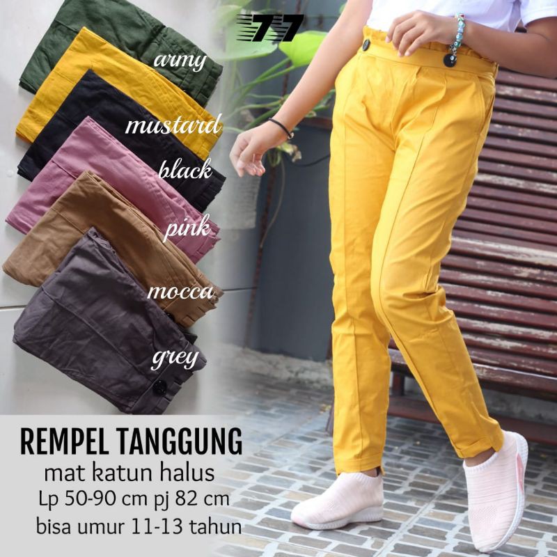 BAGGY REMPEL ANAK TANGGUNG 11-13 TAHUN