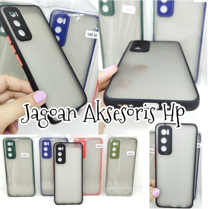 Bumper AERO CASE Vivo V20 SE 6.44 Inchi Premium Hardcase My Choice List Warna Matte