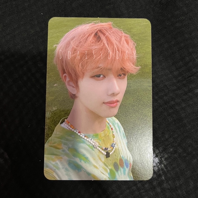 pc jisung future ver nct dream hello future photocard poca