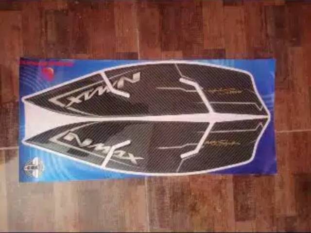 Stiker Sticker Timbul Resin Sidepad New Nmax 2020