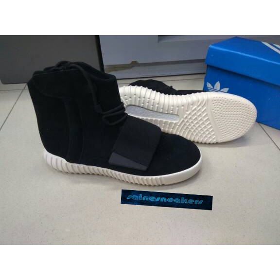 *SEPATU ADIDAS YEEZY BOOST 750 BLACK WHITE PREMIUM QUALITY