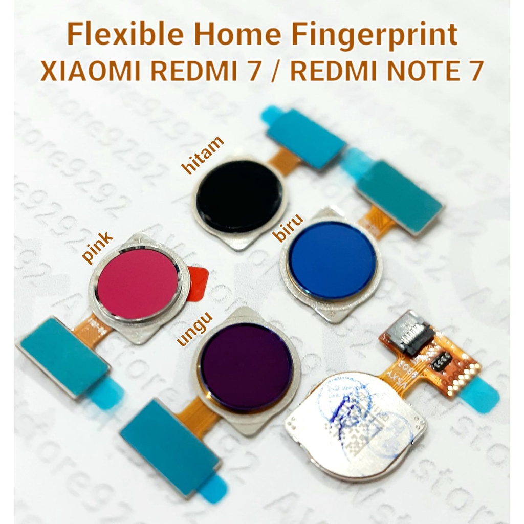 Flexible Home Button Tombol Home Fingerprint XIAOMI REDMI 7 / REDMI NOTE 7