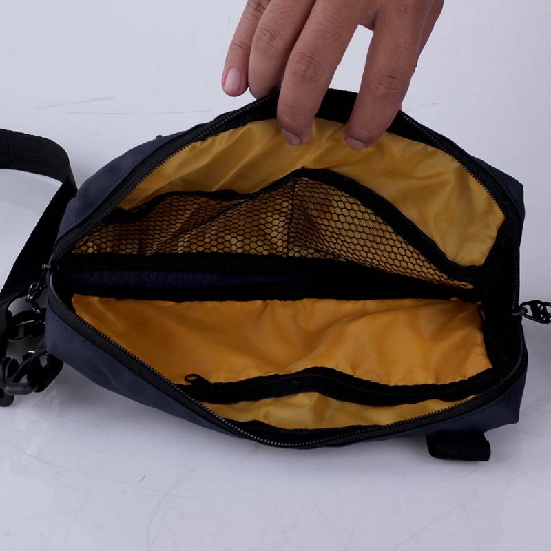 Tas Slingbag Pria Terbaru Keren Multifungsi Tahan Air | Selempang Sako Wallet Premium Material Waterproof | Tas Hp Salempang Anti Air Tourer Shoulder Bag