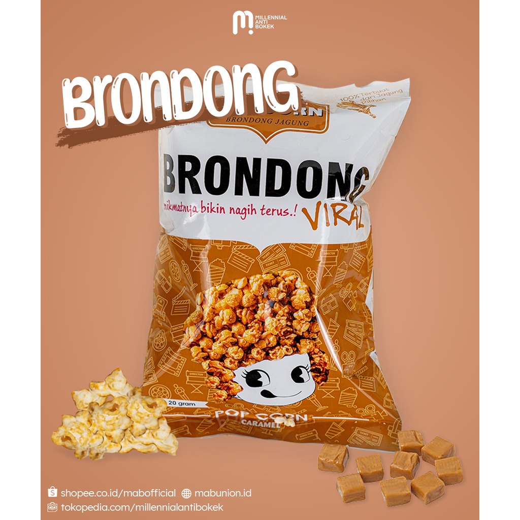 

Popcorn Brondong VIRAL (1pack isi 10pcs)